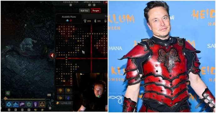 Илон Маск провёл в своей соцсети стрим игры Diablo IV