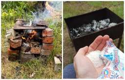 Как разжечь печь на даче, если дрова отсырели