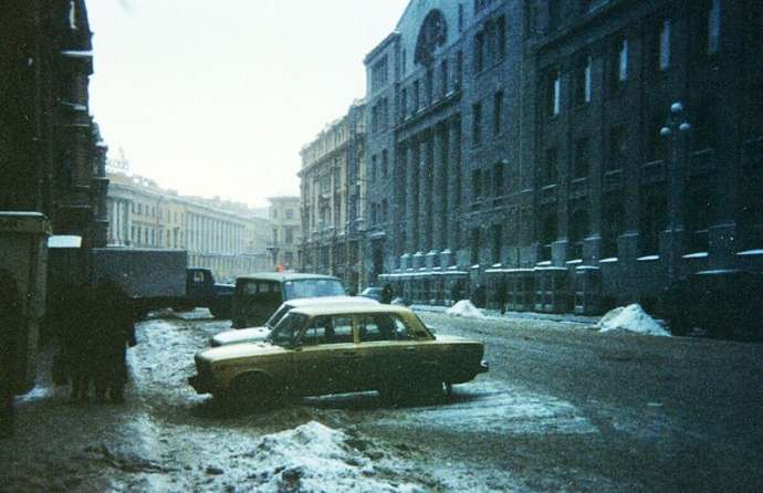 Прогулка по Санкт-Петербургу 1993 года