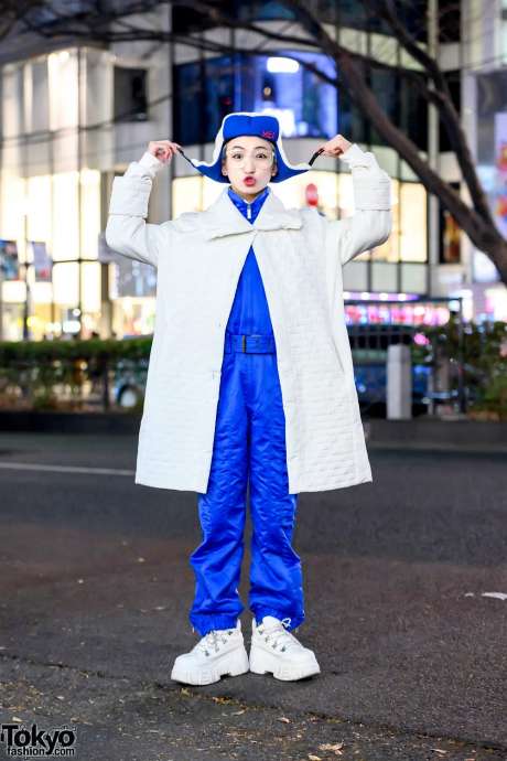 Модные и яркие персонажи с улиц Токио - 35 (40 фото)