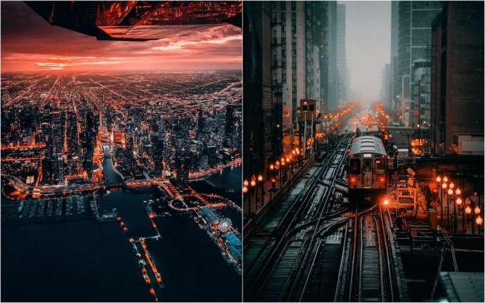 Невероятные улицы Чикаго на снимках Бенджамина Сутера