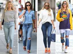 Как правильно носить джинсы после 40
