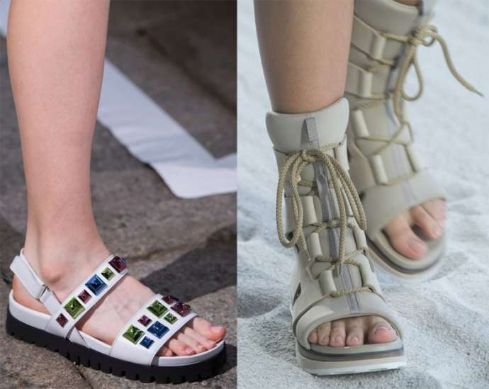 Модные сандалии этого года