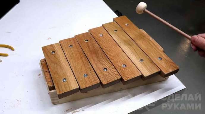 Мастерим деревянный ксилофон своими руками