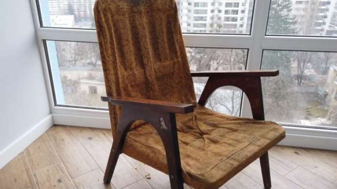 Реставрация советского кресла