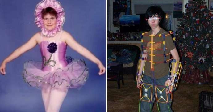 18 фото с нелепыми детскими карнавальными костюмами из прошлого, которые вызывают ностальгию и смех