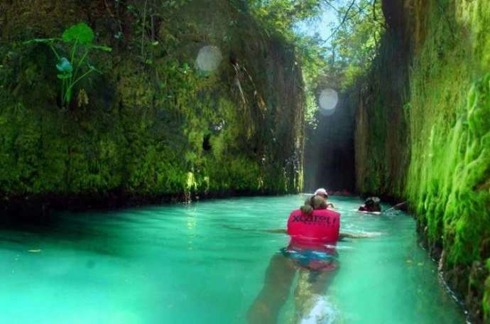 Атмосферный тематический парк Xcaret