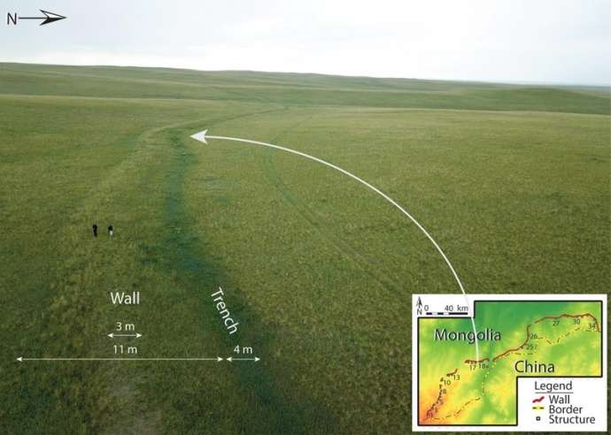 Великая Монгольская стена: Ученые обнаружили 405-километровую стену