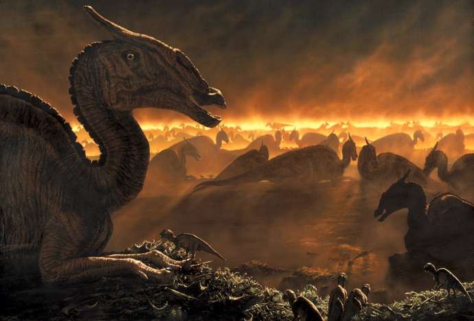 Геологи сняли с вулканов вину в гибели динозавров