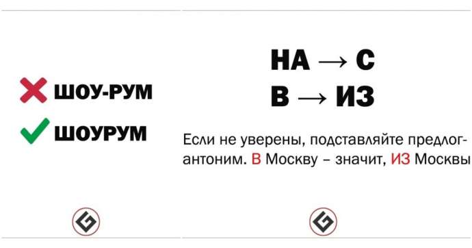 Простые правила русского языка, в которых многие допускают ошибки