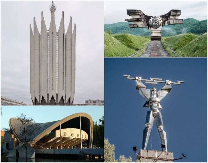 Удивительные и пугающие архитектурные шедевры нашего советского прошлого
