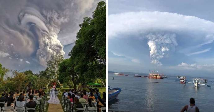 Ужас, страх и красота: вся мощь вулкана Тааль в фотографиях