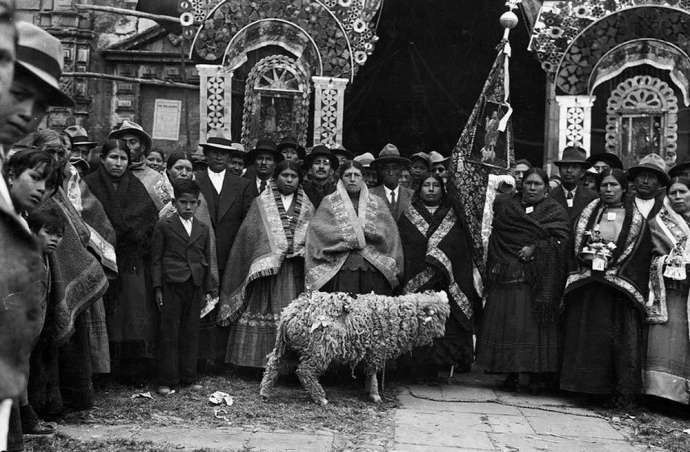 Перу в начале XX века: снимки коренного жителя Анд, индейца Мартина Чамби (30 фото)