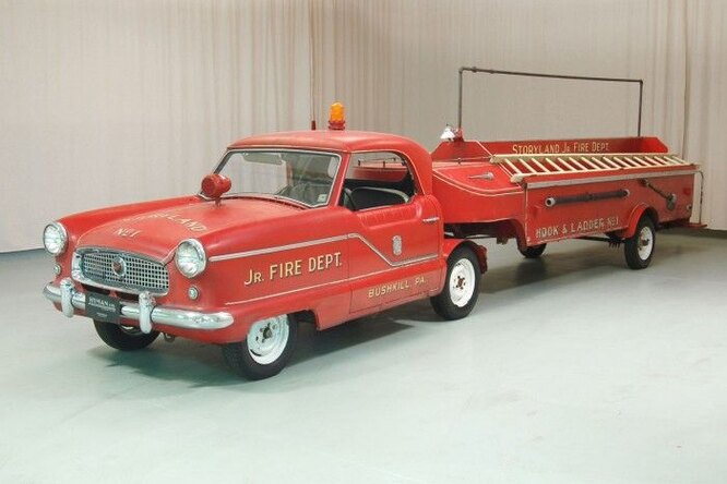 Nash Metropolitan: самый оригинальный пожарный автомобиль в мире