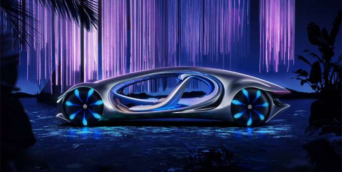 Mercedes-Benz создали авто в стиле фильма «Аватар». Выглядит нереально